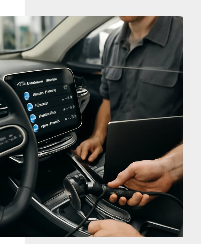 Установка приложений Geely для мультимедиа автомобиля в Малгобеке