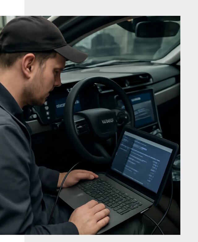 Профессиональная русификация автомобилей Lynk Co в Малгобеке