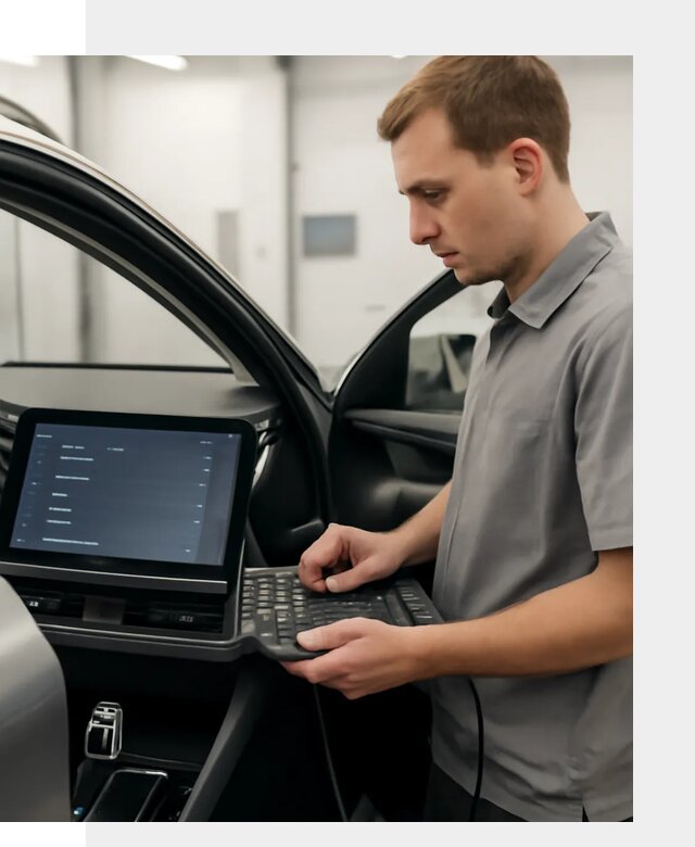 Русификация мультимедиа автомобилей Lynk Co в Малгобеке
