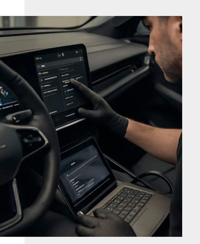Русификация приборной панели Rising автомобиля в Малгобеке