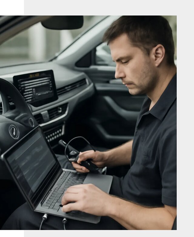 Настройка телематики автомобиля под ключ для авто в Малгобеке