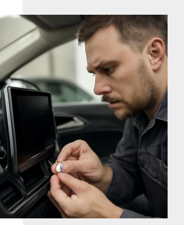 Установка SIM карты в авто для мультимедиа в Малгобеке