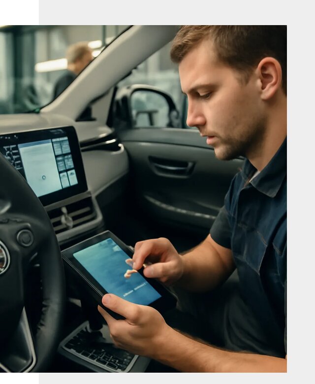 Установка приложений Toyota на мультимедиа в Малгобеке